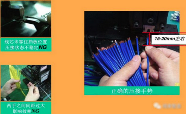 线束生产的压接工序及品质要求（线束压接工序与品质要求图文详解）